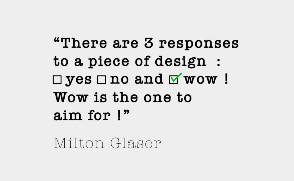 milton glaser quote